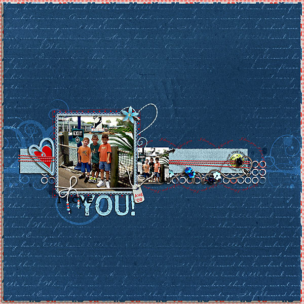 I love you