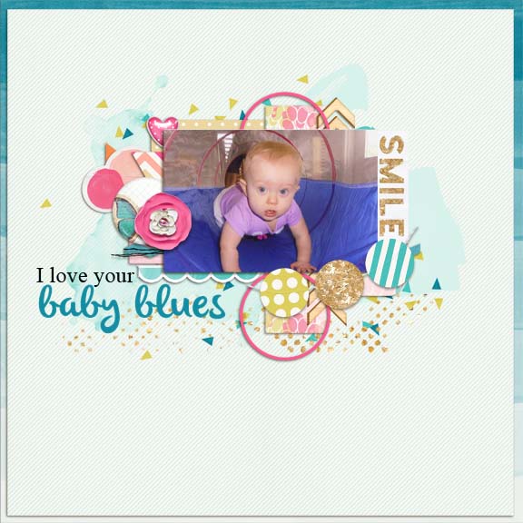 I love your baby blues