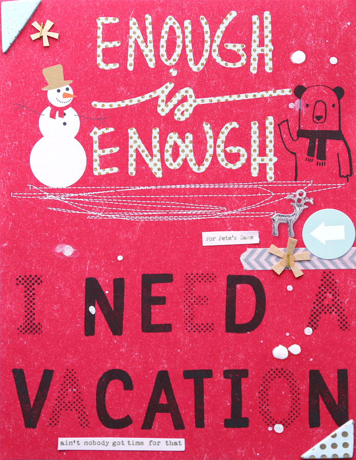 I Need A Vacation