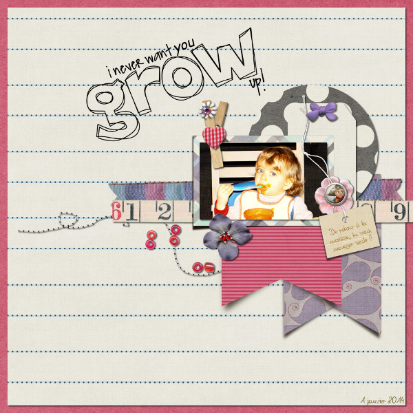 I never wnt you grow up!