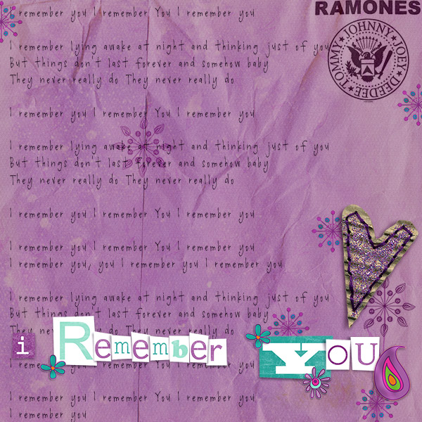 I Remember You - Ramones