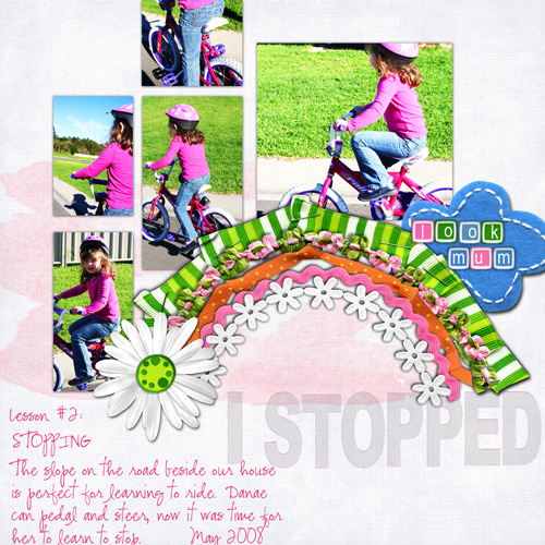 I stopped!