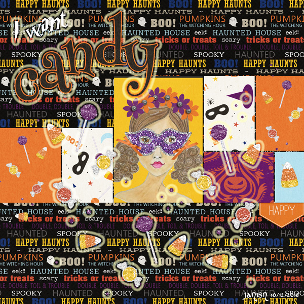I want Candy - October Challenge