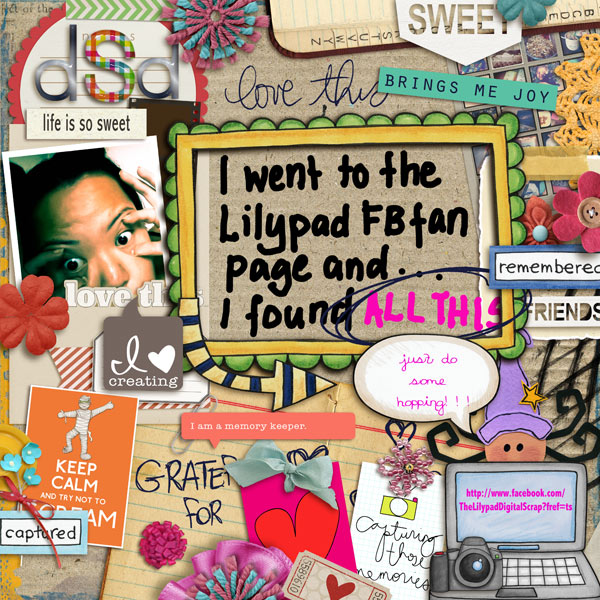I went to TLP fan page and started HOPPING!!