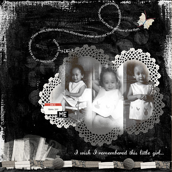 I Wish I Remembered This Little Girl...