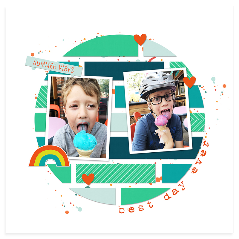 Ice cream = best day ever!