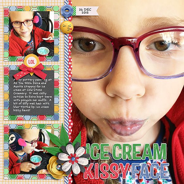 ICE CREAM KISSY FACE