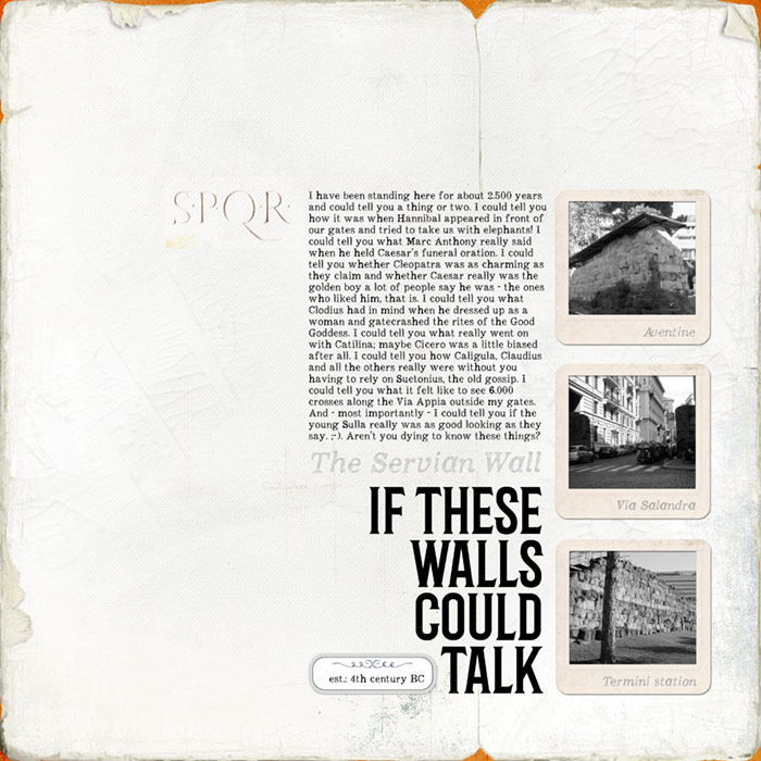 If these walls could talk