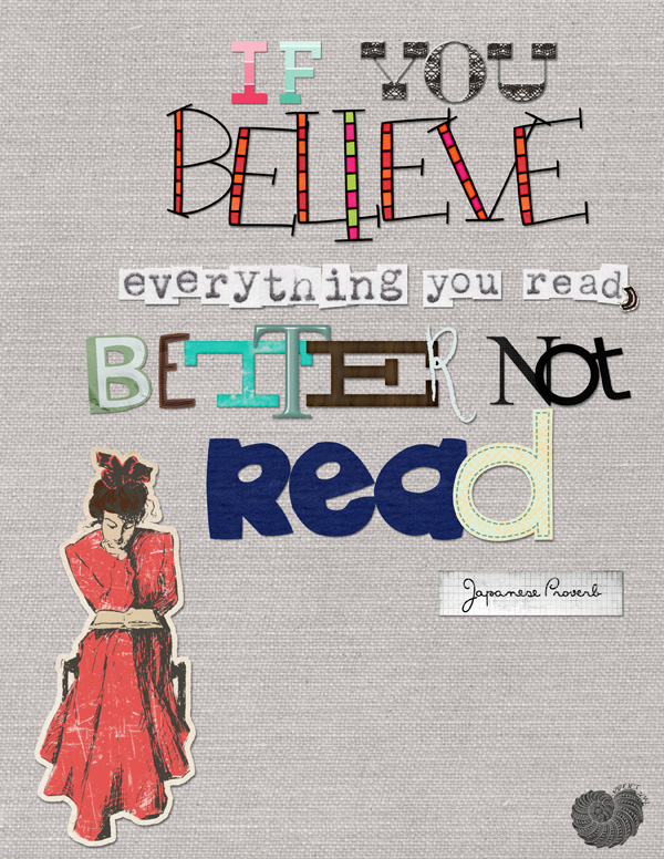 If you believe . . .