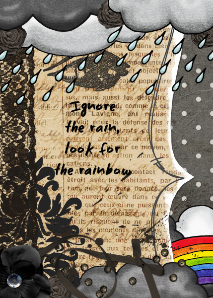 Ignore the rain...