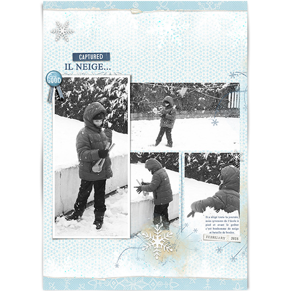 Il neige