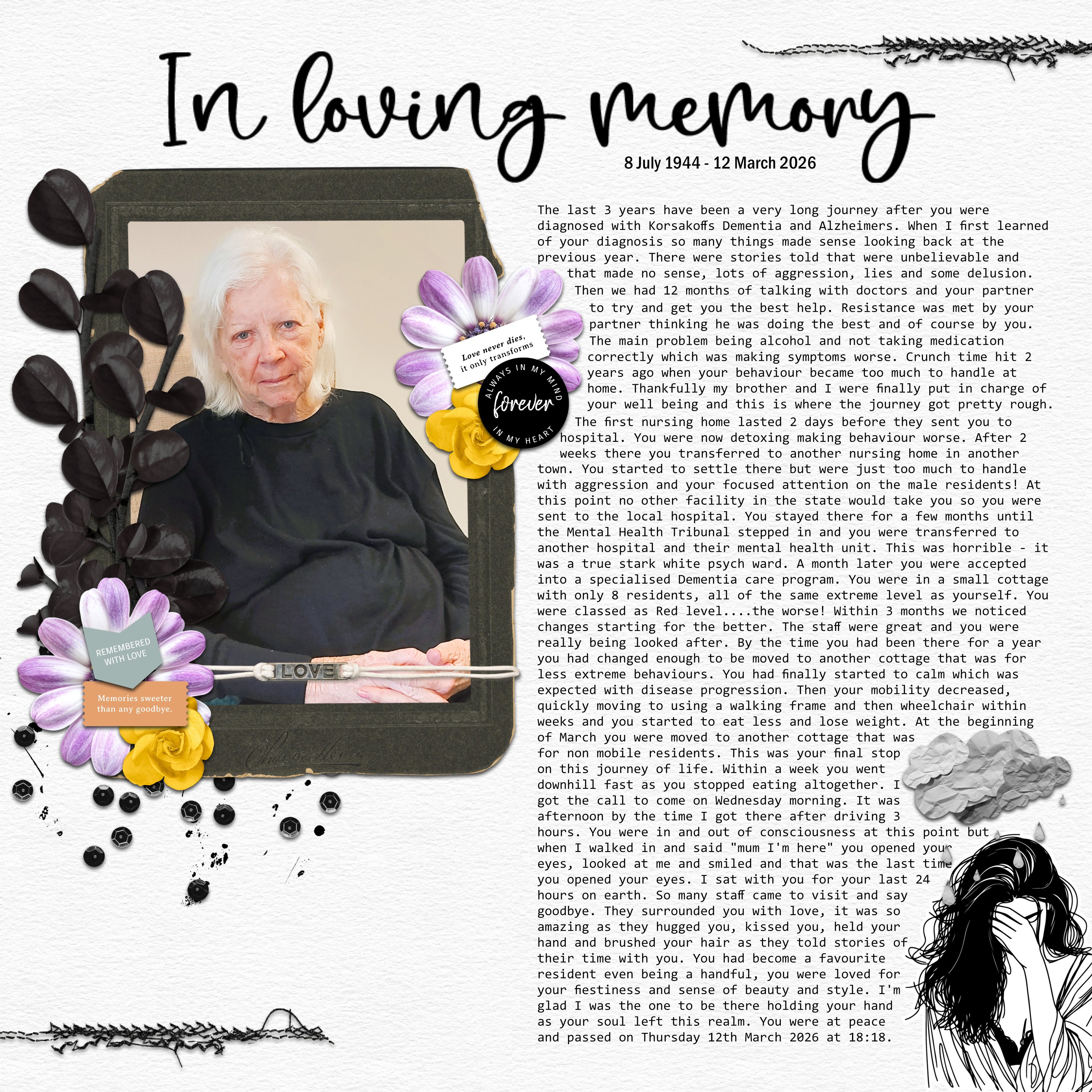 in loving memory