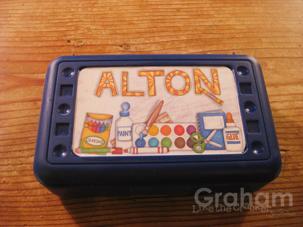 In My Backpack Marker Box