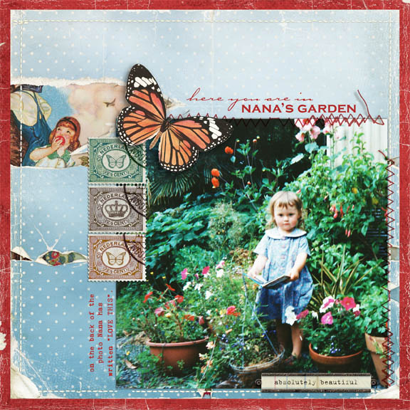 In nana's garden