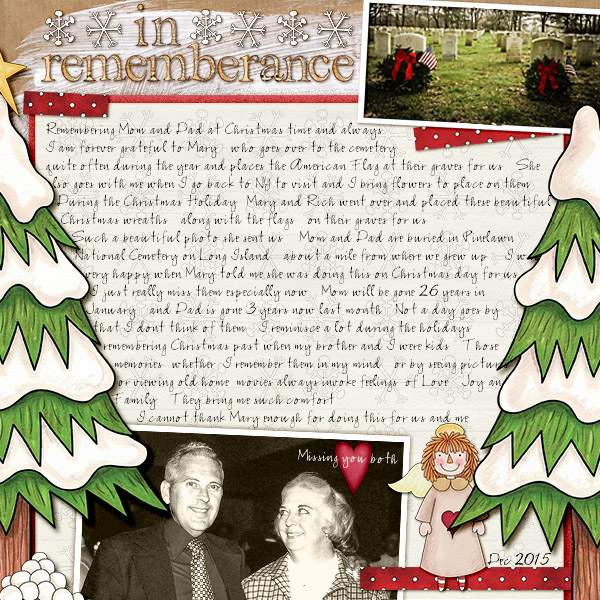 In Rememberance  (Kate Hadfield's Jan Blog Temp Challenge)