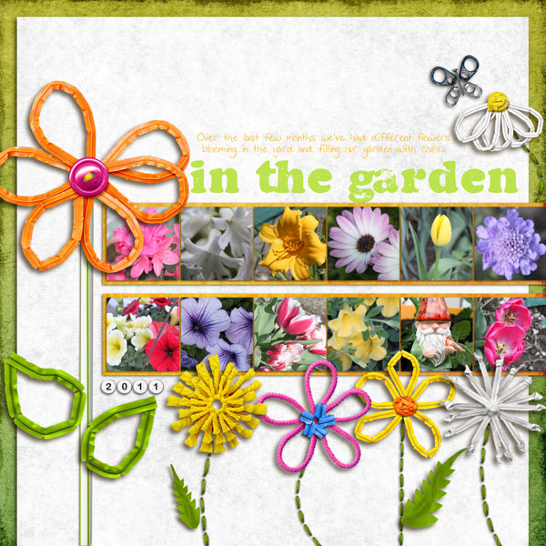 In the garden
