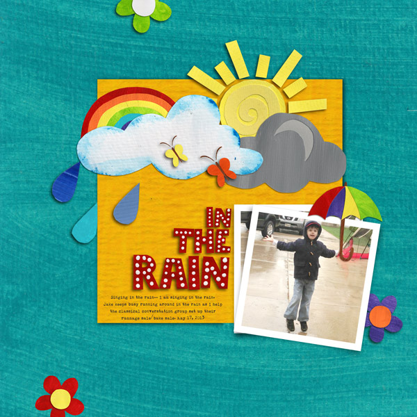 in the rain