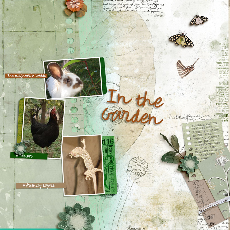 In thee garden