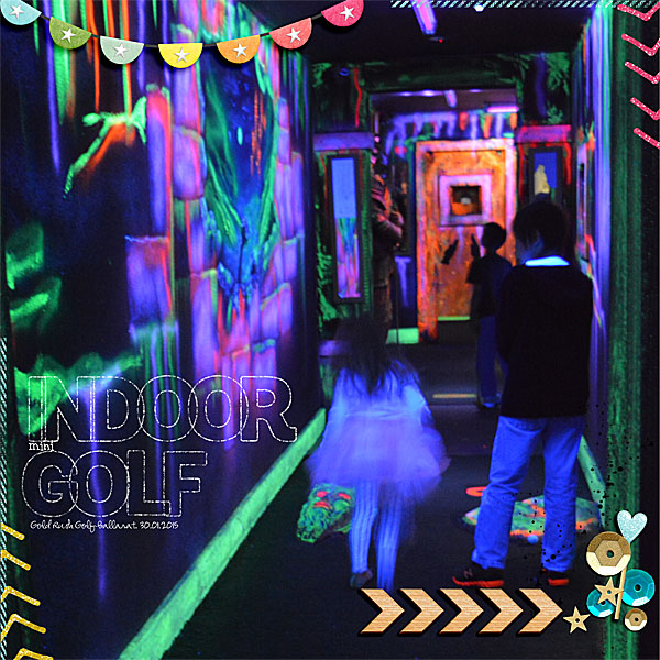 indoor mini golf