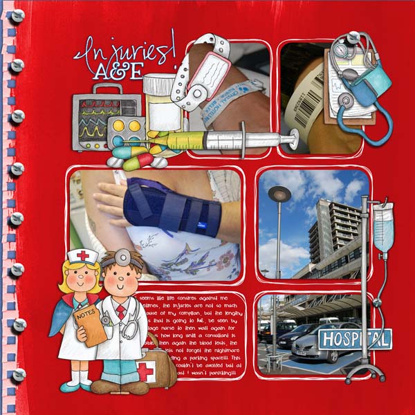 Injuries: A&E trips