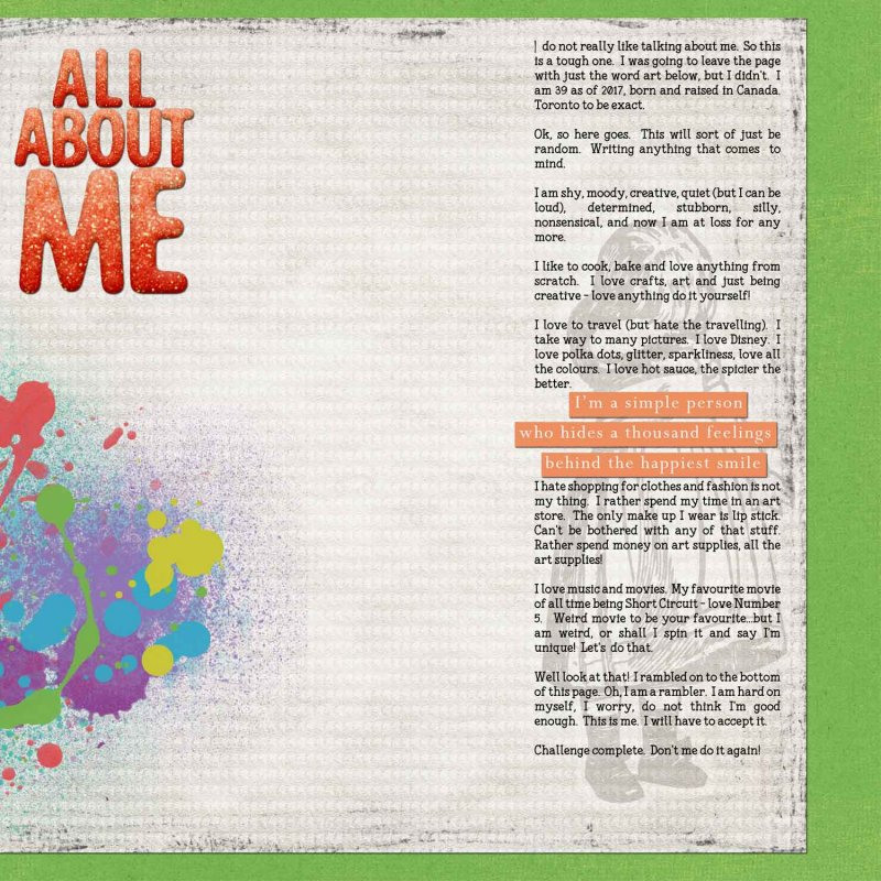 INSD 2017 Forum All About Me