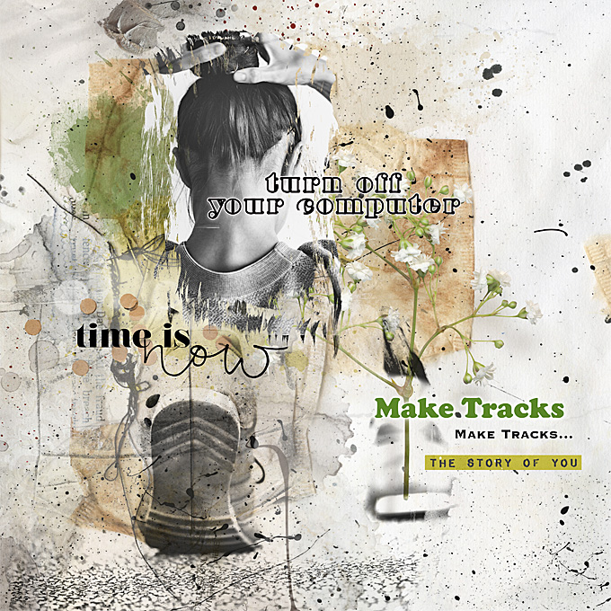 iNSD Quick Slow Scrap-List Of 6-Make Tracks