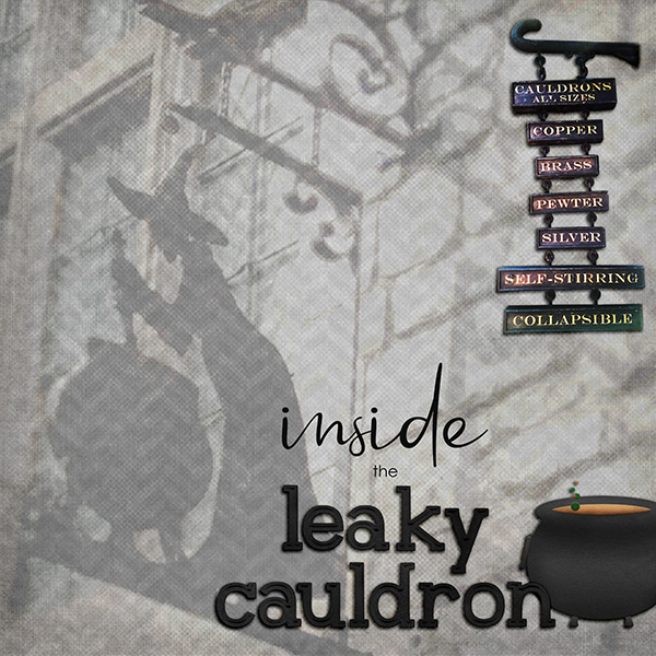 Inside the Leaky Cauldron Pg1