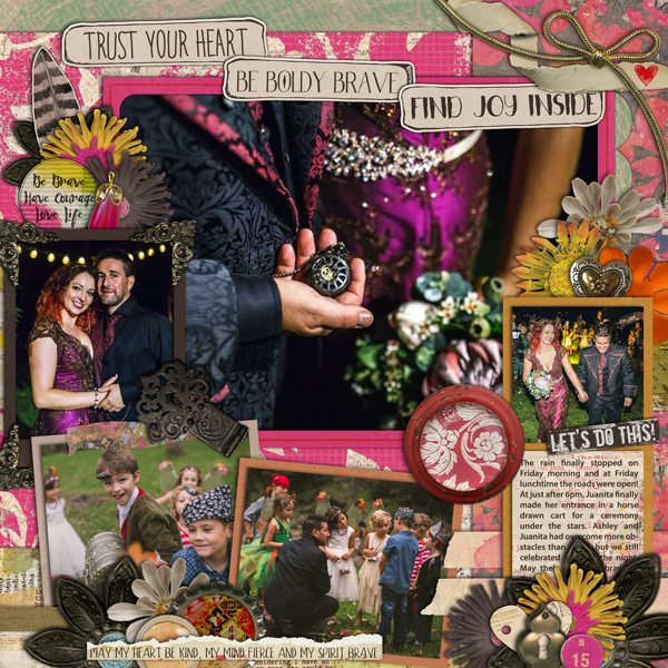 Inspiration Challenge June18 - "Time" right page