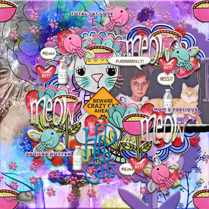 Inspiration Challenge-March 2021-Pets-Mom & Precious