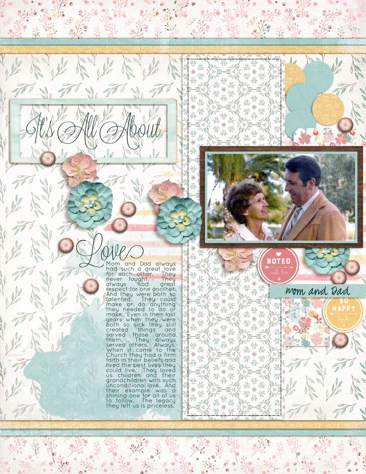 INSPIRATION CHALLENGE - MAY 2016 - IT'S ALL ABOUT LOVE