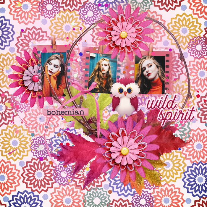 Inspiration Challenge-October-Pink Ribbon Cause-Pink All The Way