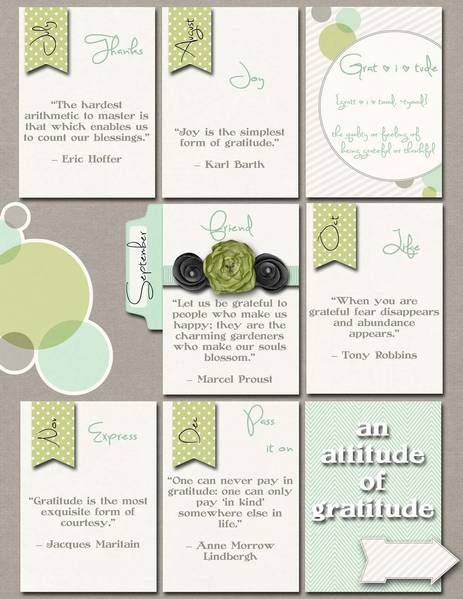 Intention Cards - right page