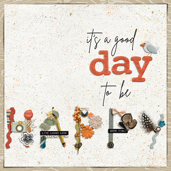 It's a good day to be happy