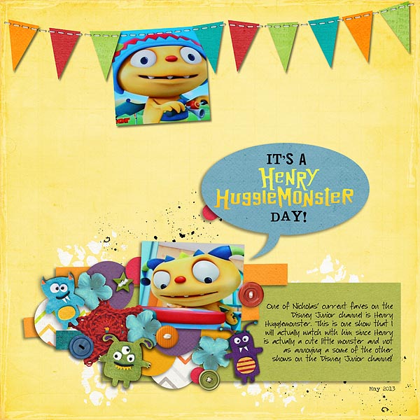It's A Henry Hugglemonster Day