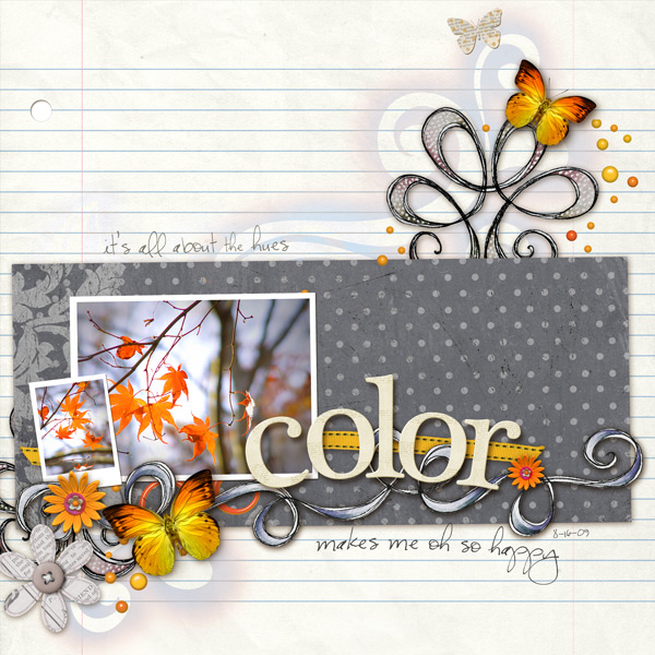 * it's all about the colors *
