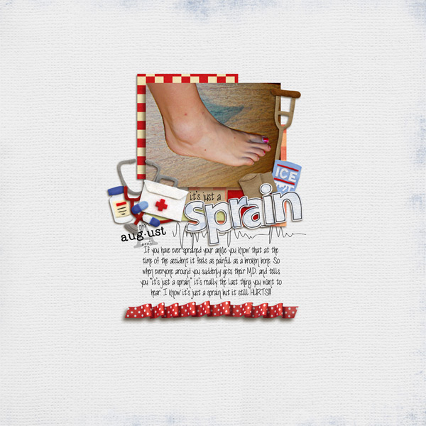 It's just a Sprain