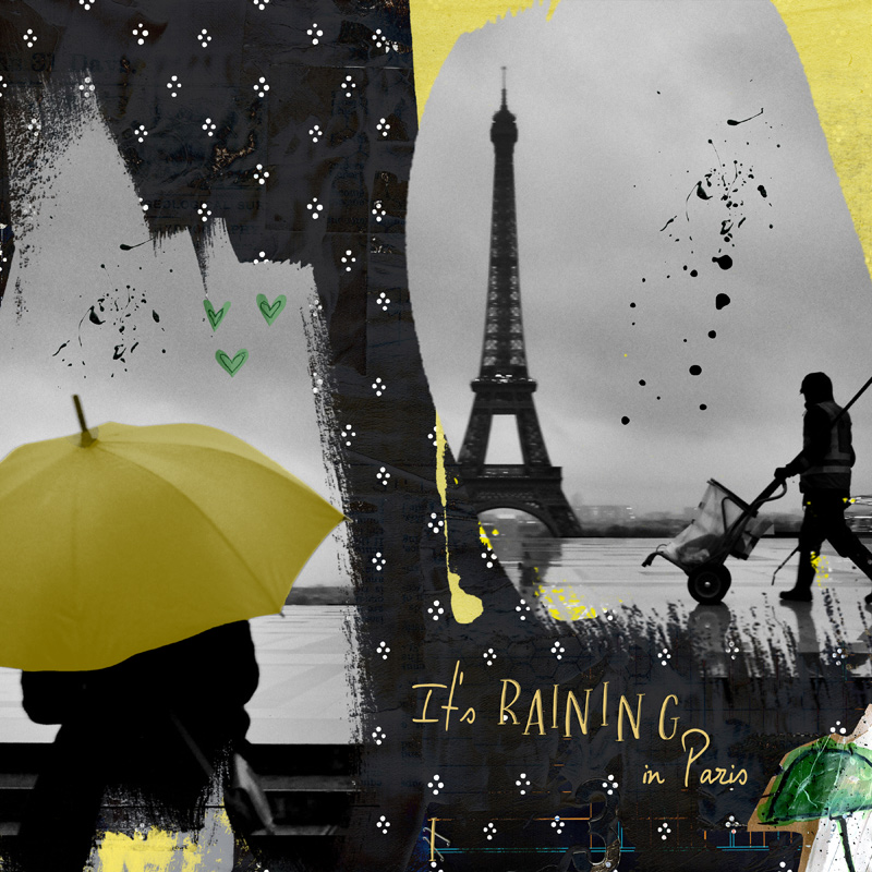 It's raining in Paris