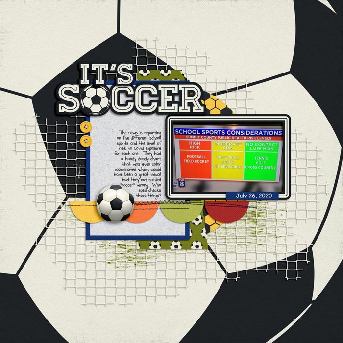 It's Soccer