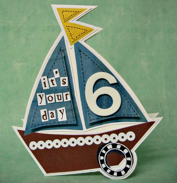 It's Your day (Hybrid shape card)