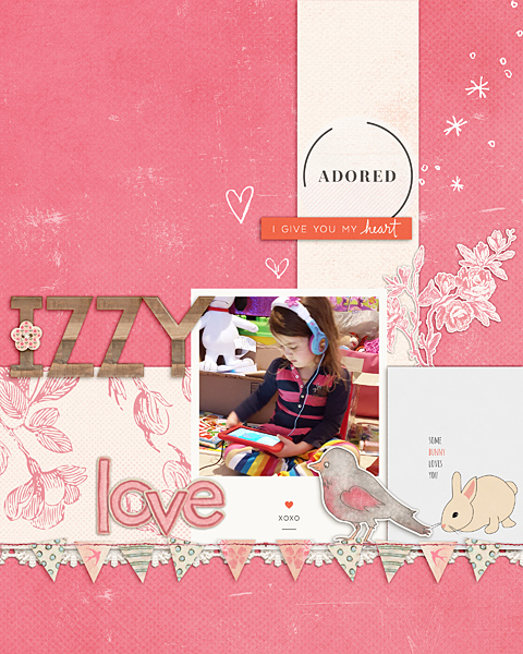 Izzy (Memory Motivators paperlift challenge)