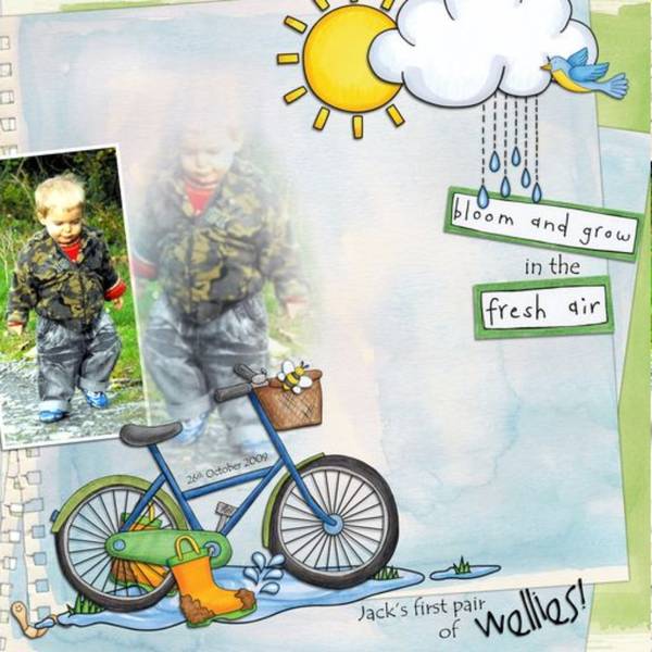Jack's new wellies!