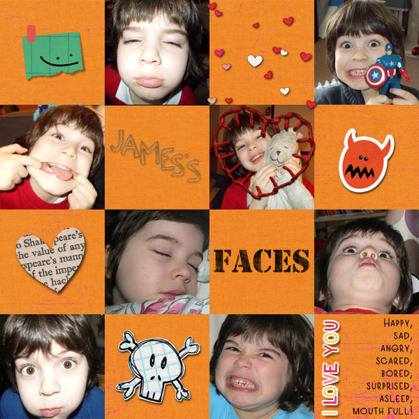 James's Faces