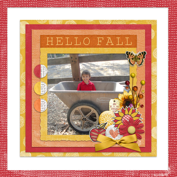 Jamie in the Wheel Barrow- Slow Scrap
