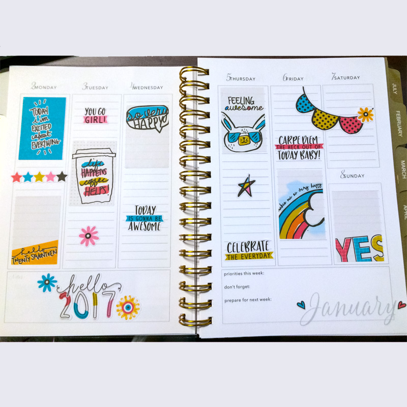 Jan 2017 Planner