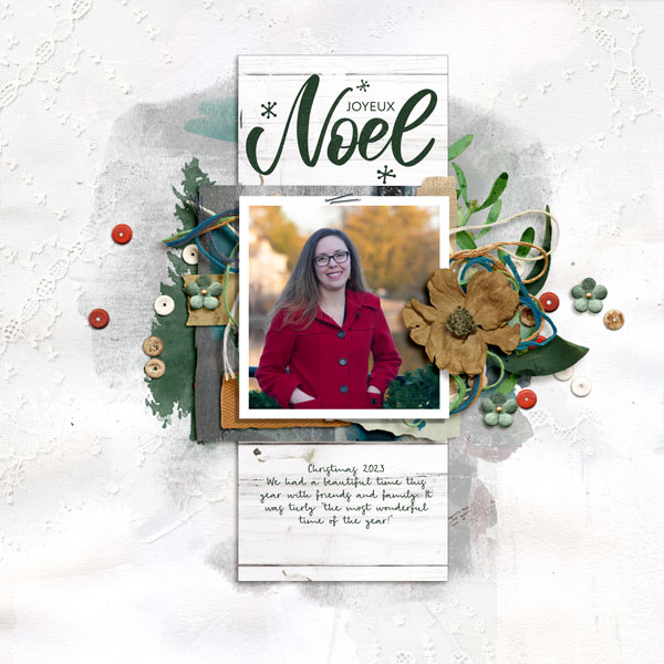 Jan 28: Blind Scrap - Christmas Time