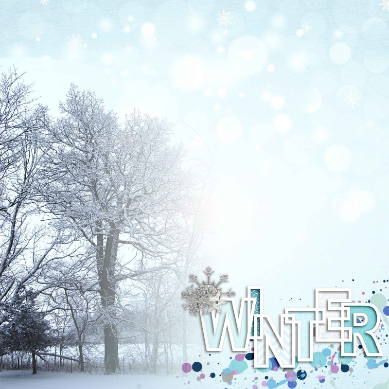 Jan 4 - Photo Blended Into Background