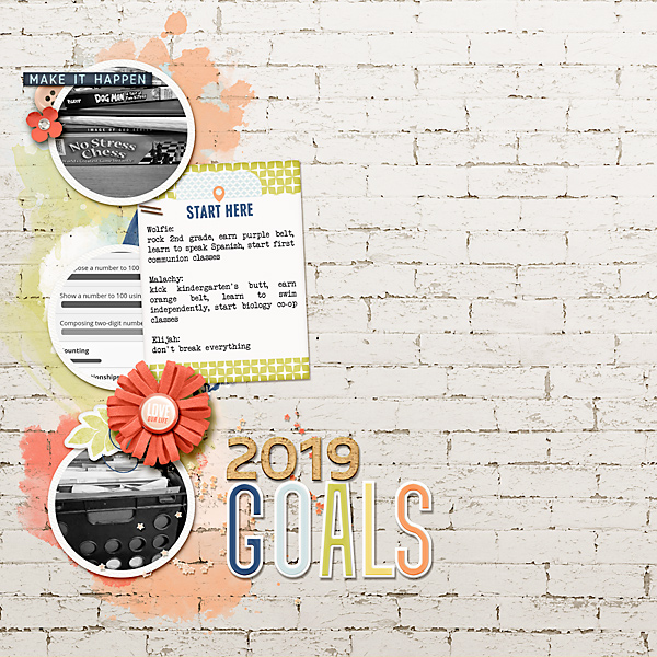 Jan. 5: 2019 Goals