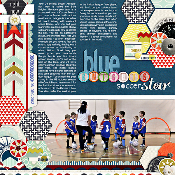 Jan 7 - Title work - Blue Knights