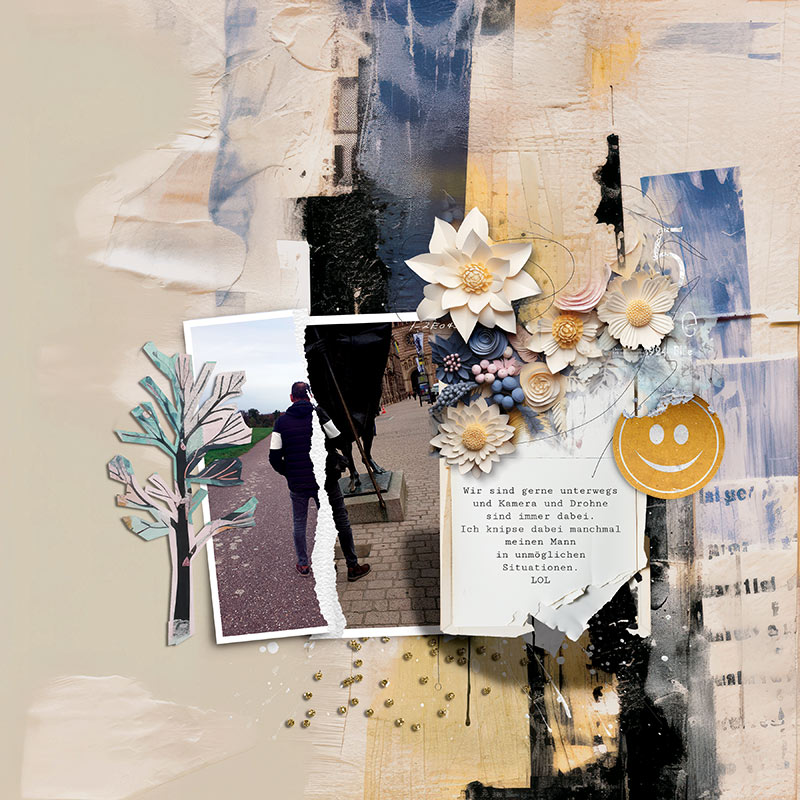 JANUARY 05 - TORN PHOTOS COLLAGE