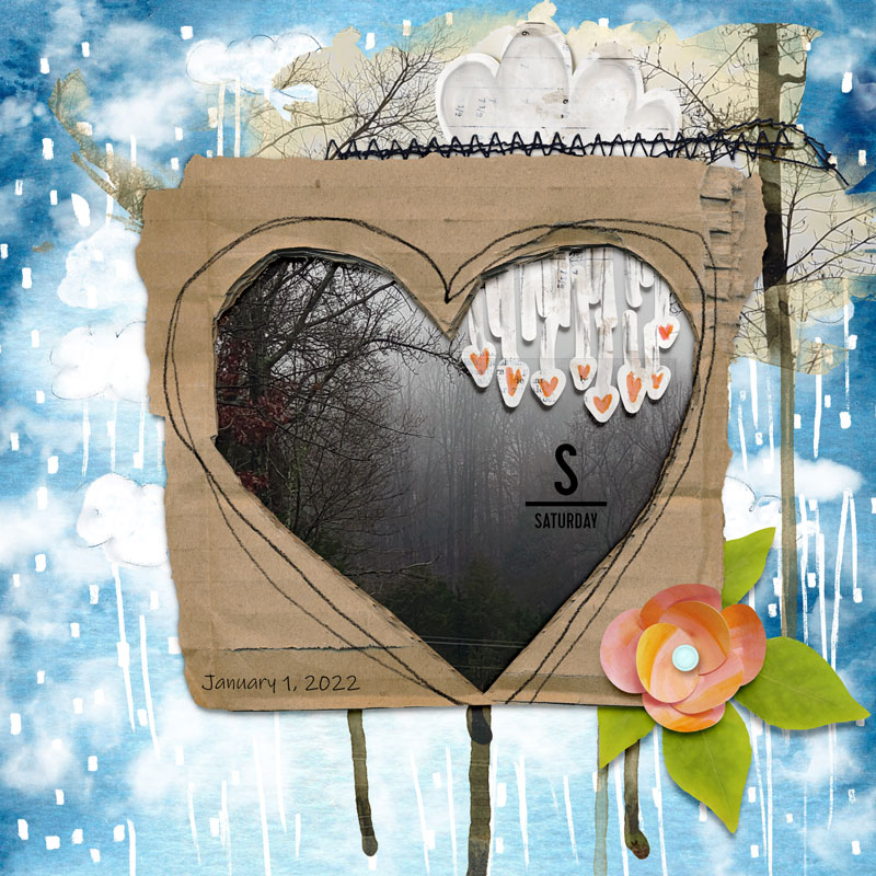 January 1 Blind Scrap
